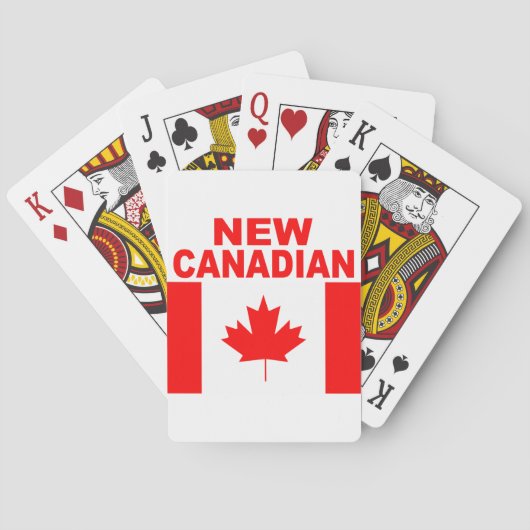 NIEUW-CANADIAN POKERKAARTEN (Achterkant)