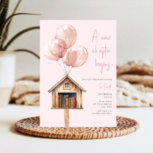 Nieuw Chapter Balloons Library Book Baby shower Pi Kaart