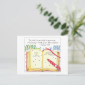 Nieuw Chapter Inspirerend Post Kaart (Staand voorkant)