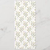 Nieuw Chapter Tea Set Book Vrijgezellenfeest Progr Menu (Achterkant)