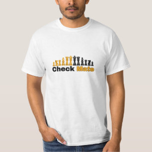 NIEUW! Check Mate - Schaak T-shirt