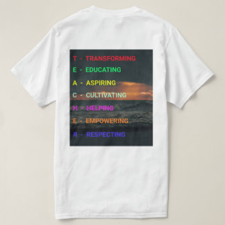 NIEUW & Chic! Elegance Educator Leraar T-shirts" T-shirt