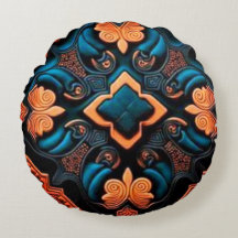 Nieuw collectie of ronde kussens