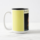 Nieuw collectie Viool Tweekleurige Koffiemok (Links)