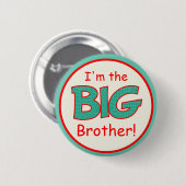 Nieuw! Colorful Big Brother Button (Voorkant /achterkant)