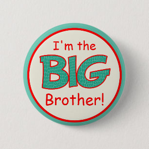 Nieuw! Colorful Big Brother Button