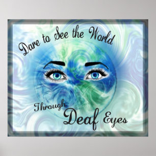 NIEUW "Dare to See the World..." Poster