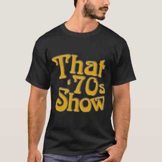 Nieuw dat 70s Show Klassieke TV Show Mannen_s Blac T-shirt