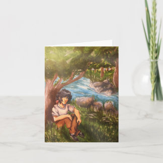 Nieuw design! 2016 Notecard van Mitzvahdigs Bedankkaart