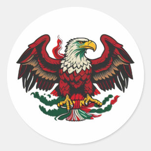 NIEUW EAGLE DESIGN RONDE STICKER