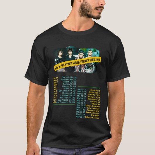 NIEUW ÉÉN OK ROCK Tour 2019 T-shirt (Voorkant)