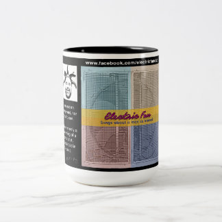 NIEUW! Elektrische ventilatorMok - bijgewerkt ontw Tweekleurige Koffiemok