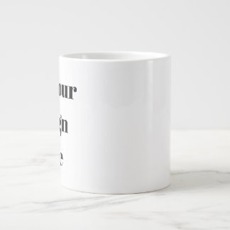 nieuw extra grote beker