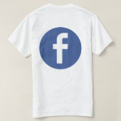 Nieuw Facebook t-shirt (Design achterkant)
