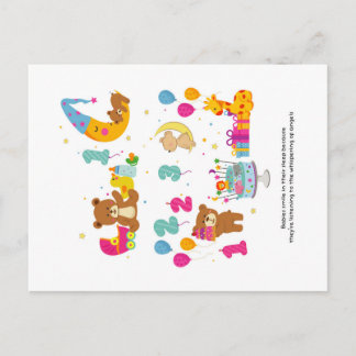 Nieuw Geboortekaart Baby Briefkaart