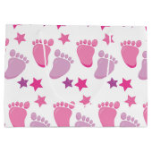 Nieuw geboren meisje large cadeautasje (Achterkant)