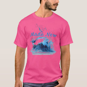 Nieuw gemaakt in Christus Jezus Christelijk Geloof T-shirt