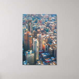 nieuw - geurcityschap canvas afdruk