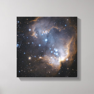 Nieuw gevormde sterren canvas afdruk