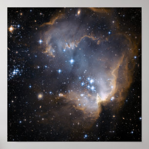 Nieuw gevormde sterren poster