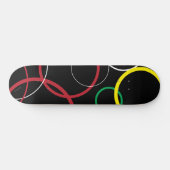Nieuw golfkleurenskateboard skateboard (Horizontaal)