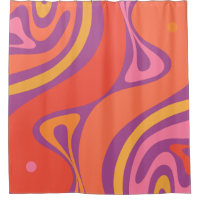 Nieuw Groef Abstract Trippy Retro 60s 70s Patroon