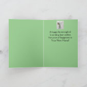 Nieuw Home Gefeliciteerd Happy Hummingbird Kaart (Binnen)