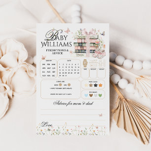 Nieuw hoofdstuk Begin Baby Girl Shower Guess Game