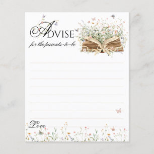 Nieuw hoofdstuk Begin Baby shower Advies Spel