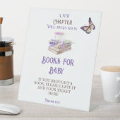 Nieuw hoofdstuk Begin Brunch Diaper Baby shower Ra Reclamebord Met Voetstuk (Insitu)