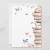 Nieuw hoofdstuk begint Baby shower Storybook Kaart (Achterkant)