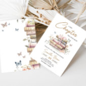 Nieuw hoofdstuk begint Baby shower Storybook Kaart