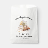 Nieuw Hoofdstuk Begint Bruidsuitnodiging Bedankzakje (Voorkant)