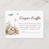 Nieuw hoofdstuk begint met luier Raffle Kaart (Voorkant)