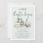 Nieuw hoofdstuk begint Storybook Boy Baby shower Kaart (Voorkant)