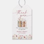 Nieuw hoofdstuk begint Wildflower Vrijgezellenfees Cadeaulabel (Voorkant)