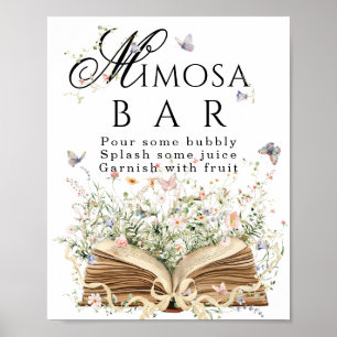 Nieuw hoofdstuk boek thema bruidsuitvaart mimosa b poster