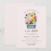 Nieuw Hoofdstuk boekt literair het Schrijven Baby  Kaart (Voorkant / Achterkant)