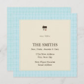 nieuw huis aankondiging (Voorkant / Achterkant)