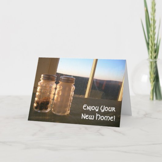 Nieuw Huis Congrats Kaart (Voorkant)