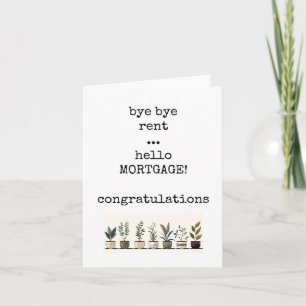 Nieuw huis, Grappig, Sarcastisch, Housewarming Kaa Kaart
