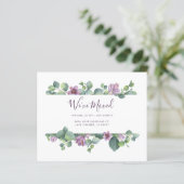 Nieuw huisadres We hebben de aankondiging Kaart ve (Staand voorkant)