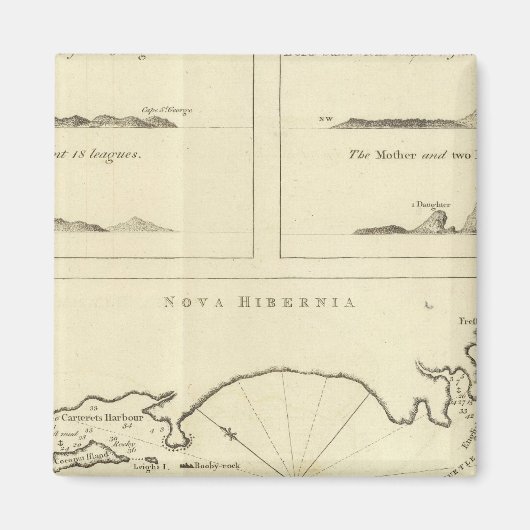 Nieuw-Ierland Magneet (Voorkant)