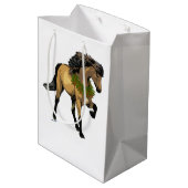 Nieuw IJslands kerstfeest Medium Cadeauzakje (Achterkant Gekanteld)