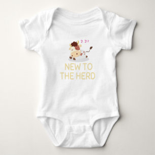 Nieuw in de kudde Koe, nieuw in de kudde baby Romper