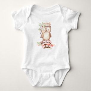 Nieuw in de stam babykleding, Boho Uil Romper