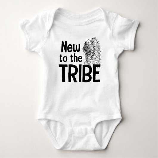 Nieuw in de Tribe Native American Romper (Voorkant)