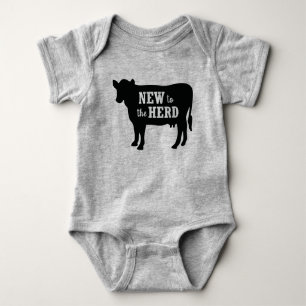 Nieuw in het Herd Baby Bodysuit-pak Romper