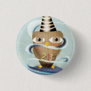NIEUW JAAR 2013 RONDE BUTTON 3,2 CM