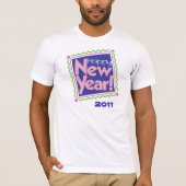 NIEUW JAAR BEKIJKEN T-SHIRT (Voorkant)